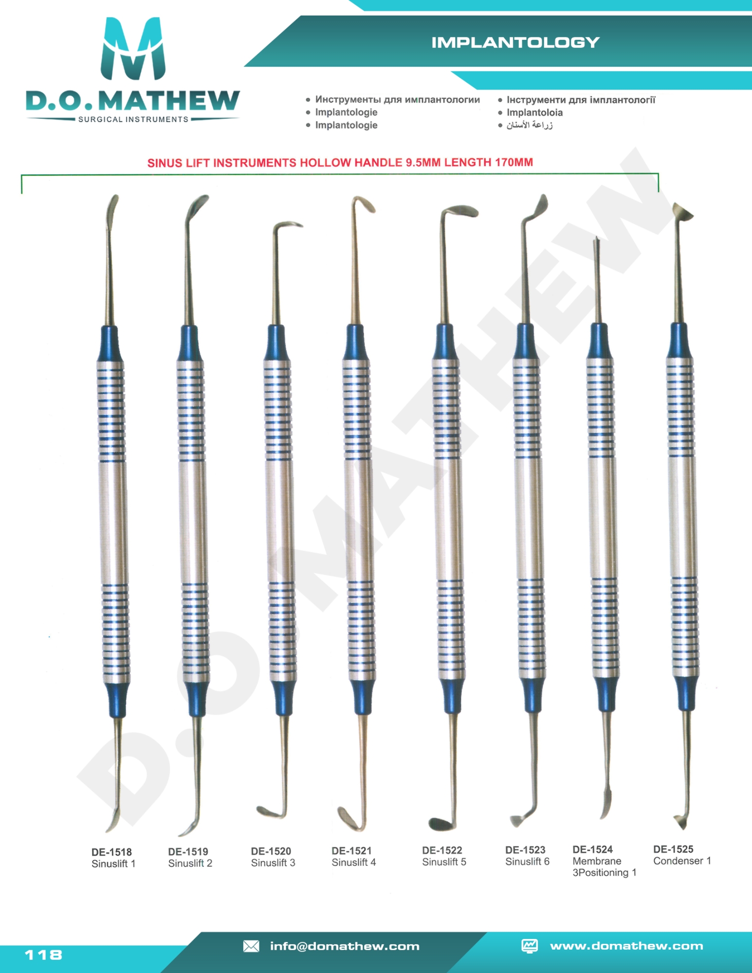   Dental Implant Instruments